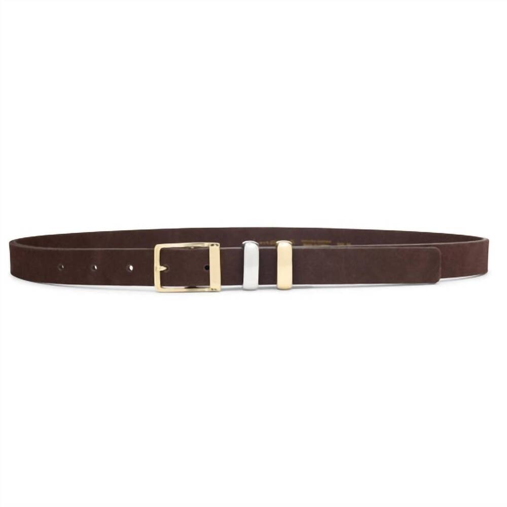 NEW LOVESTRENGTH women's kat belt in cocoa